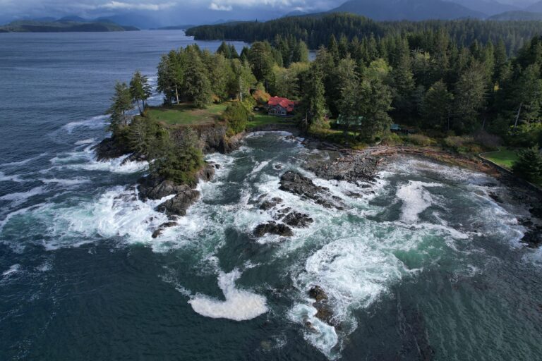 Winter storm on Vancouver Island