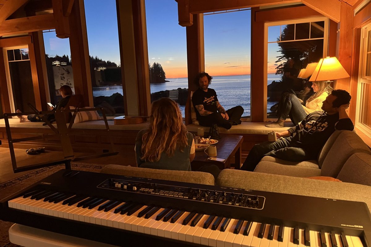 Keyboard in the Great Room